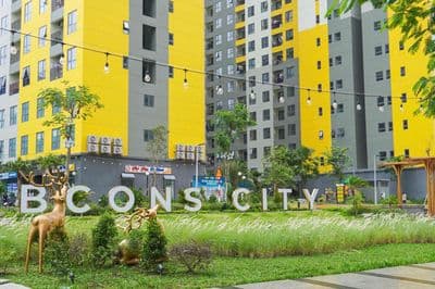 Cho thuê Chung cư 2PN BCONS CITY - 5Phút di chuyển Làng Đại Học