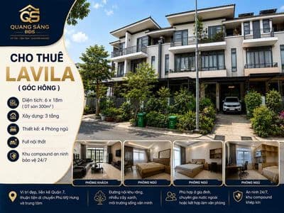 Siêu Phẩm Lavila – 4PN Full Nội Thất – Đẹp Nhất Khu