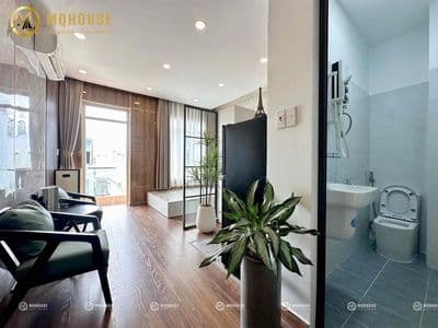 1 phòng ngủ tách bếp_full nội thất_thang máy_nhà mới 100%