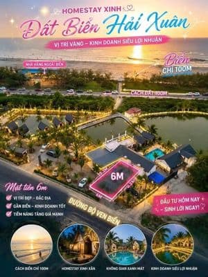 Bán đất biển Hải Xuân, diện tích 90m², giá nhỉnh 1 tỷ