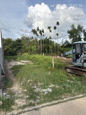 Bán đất thổ cư 100m2 An Tây Cũ, Phường Tây Nam, TP.HCM