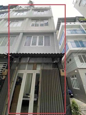 Nhà 1 Trệt 3 Lầu Sân Thượng 3PN 3WC Hẻm Đường Bùi Văn Ba