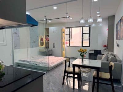 Cho thuê căn 1PN tách bếp khu Cityland. Cho thuê ngắn hạn