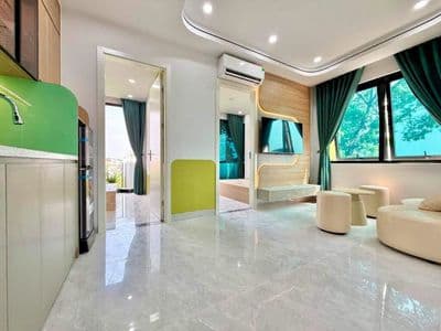 Cho thuê căn hộ 2N1K Bằng Liệt full nội thất
