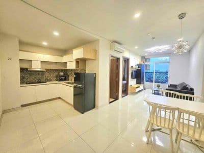 Cho thuê 1PN Grand RiverSide Q4 lau cao view dep gia Q1