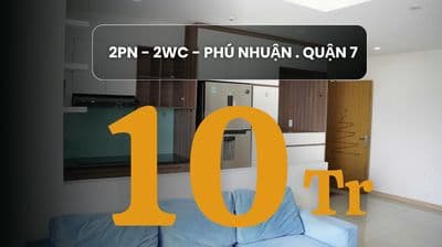 Cho thuê chung cư căn gốc : 2PN 2WC Jamona City Quận 7 Giá :10Tr