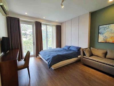 THUÊ CĂN HỘ NGAY CẦU THỊ NGHÈ Q.1 , 1PN BALCONY - MÁY GIẶT RIÊNG