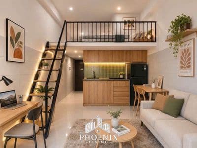 DUPLEX MỚI XÂY - GÁC CAO 2M - FULL NỘI THẤT - NGAY TRƯỜNG CHINH