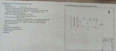 Đất ở 142,8m2 tại Phường Long Thành, tỉnh Đồng Nai