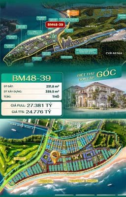 BIỆT THỰ ĐƠN LẬP GÓC GIÁ *** QUỸ HÀNG VHGG HẠ LONG!