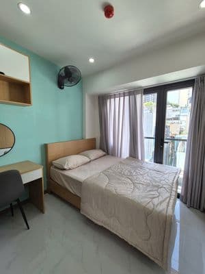 Studio ban công full nội thất Quận 10 đường Điện Biên Phủ