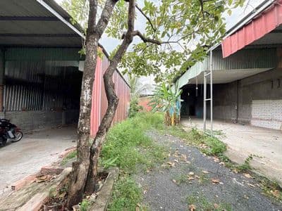 Cho Thuê MB & Kho Xưởng (450m2) MT đường 10m - Gần KCN Thạnh Phú- 10tr