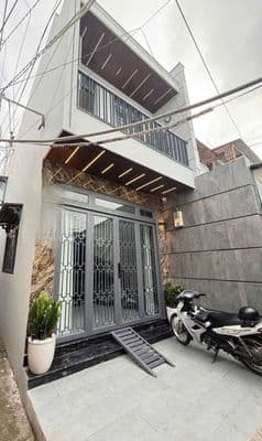bán nhà 2 tầng phương vip tân quy tặng full noi that