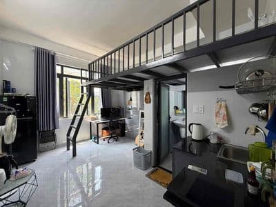 KHÁCH MÌNH CẦN PASS PHÒNG, FULL NỘI THẤT, GÁC CAO GẦN ĐH CÔNG NGHIỆP