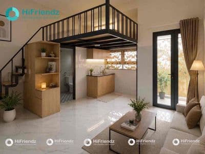 DUPLEX BAN CÔNG NHÀ MỚI 100%