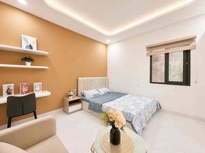 TRỐNG LẠI CĂN STUDIO FULL NỘI THẤT MỚI 100% TÔ KÝ