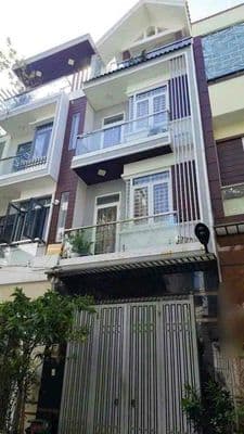 Nhà 4 tầng 5pn 3wc hẻm xe hơi ngay làng tăng phú q9