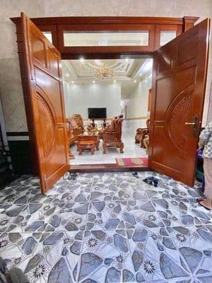 Nhà 2 lầu 4pn có nội thất KDC Quân Báo