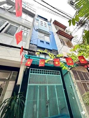 Bán nhà hẽm 4m vườn chuối quận 3 dt 3 x 8 24m2 5 tầng giá 5.85 tỷ tl