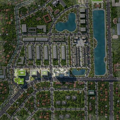 Căn hộ Gold Park 100% các phòng đều có view, liền kề 3 hồ điều hòa