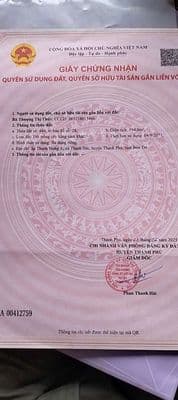 Bán đất có sẵn nhà cấp 4