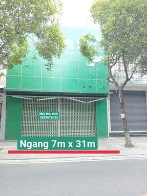 cho thuê nhà mặt tiền đường nguyễn khuyến ngang 7m, giá thuê 30 triệu