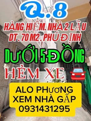 NHÀ 2 LẦU GIÁ TỐT . P . PHÚ ĐỊNH