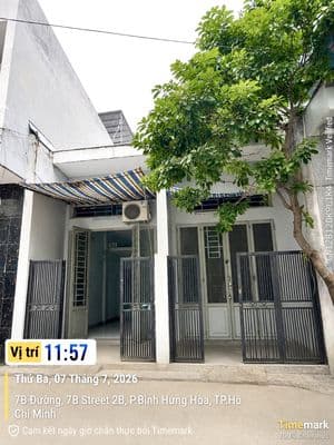 Chính Chủ Bán Nhà Bình Hưng Hòa A – Hẻm Xe Tải 6m – Sổ Hồng Riêng