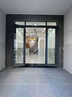 NHÀ MỚI HẺM XE HƠI 6X9m 1 máy lạnh Lê Văn Quới