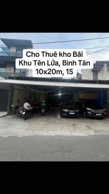 Cho thuê kho 200m2 đường 19C KDC Tên Lửa gần Aeon