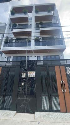 Nhà hẻm xe hơi đường số 3 phường bhh diện tích 4,5x19 đúc 4 tấm