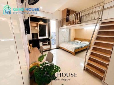 DUPLEX BAN CÔNG FULL NỘI THẤT NGAY ÂU CƠ ĐH VĂN HIẾN