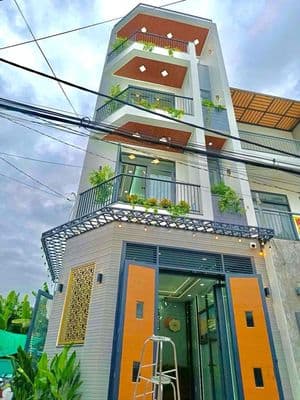 NHÀ MỚI ĐẸP 4 TẦNG- LÔ GÓC KHU FULL NỘI THẤT TAM BÌNH - THỦ ĐỨC