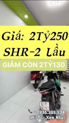 Chủ giảm sốc 120 triệu – nhà quận 8 chỉ còn 2 tỷ 130!