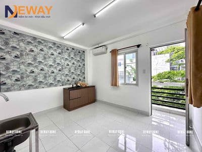 Studio ban công giá mềm - kdc kim sơn - sát vách tdtu