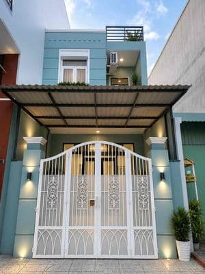 Nhà 2 tầng mặt tiền đường số phước bình