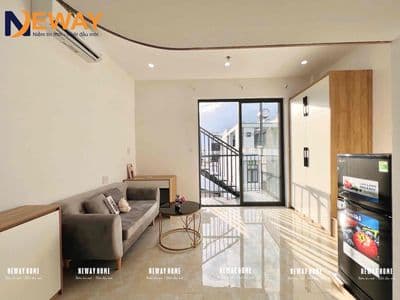 Duplex ban công full nội thất - nhà mới xây thoáng - cam kết như hình