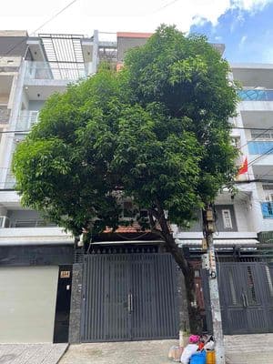 Nhà cho thuê 4x20m kc 4,5tấm nhà mới sơn sửa phường bình phú quận 6