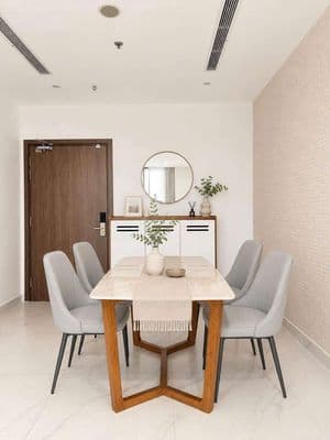 Cho thuê căn góc view sông, 95m2, 3PN, có slot ôtô tại BE7, Vin Quận 9