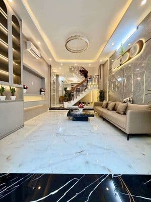 Nhà đẹp full nội thất 65m2 - HXH - Tô Ký - Tân Chánh Hiệp Q12 - 4,9 tỷ