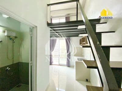 Căn hộ gác cao cho thuê bancon nội thất cạnh UFM TDTU RMIT NTTU Q7