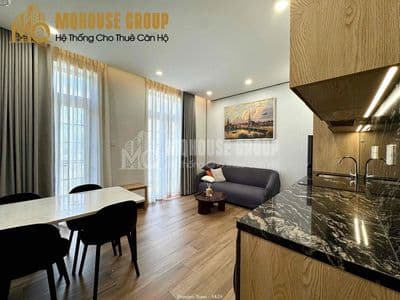 Sẵn căn 1PN thoáng ban công Đủ nội thất | Tiện di chuyển Sala, Quận 1