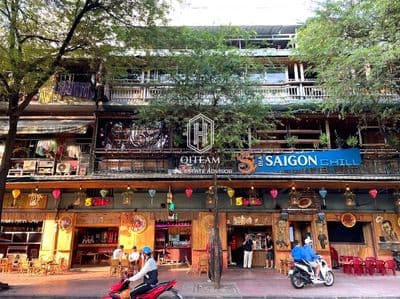 GÓC 2MT 33 Nguyễn Trung Trực Q1. DT: 25x5m, Kc: trệt 3 lầu