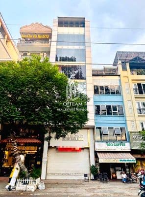 TÒA NHÀ MT Hùng Vương, Q5. Dt: 7x17m, Kc: hầm 6 lầu TM +PC, Gía 150tr