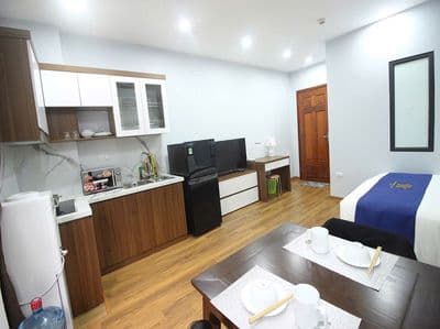 CH full đồ Hoàng Hoa Thám ban công rộng, máy giặt riêng 6.9 trieu/th