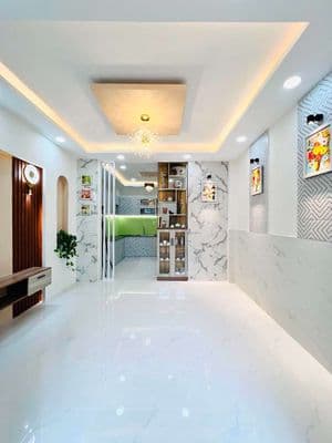 Nhà đẹp mới toanh , 4T,4PN , sân thượng , full nội thất cao cấp