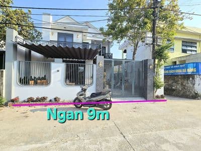 Nhà 2 mặt tiền hoà xuân – ngang 9m hiếm có