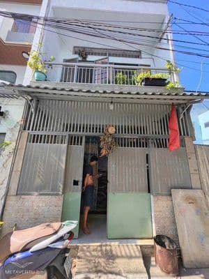 Cho thuê nhà nguyên căn 2PN 2WC hẻm 4m Bình Long - 12 triệu/tháng