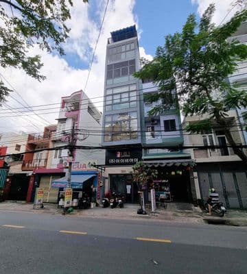 Mặt tiền thạch lam - 4 x 20 - trệt 5 lầu st - tm - trống suốt
