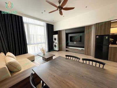 Căn hộ 1 phòng ngủ cao cấp cho thuê gần cầu trần thị lý